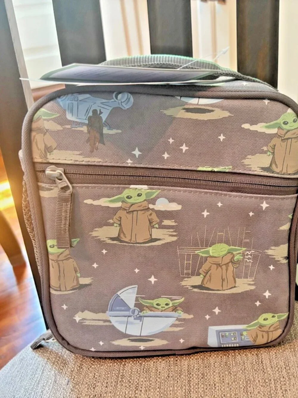 NWT Star Wars Pottery Barn Kids School BACKPACK + LUNCHBOX Grogu Mandalorian SET